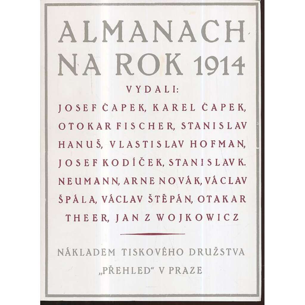 Almanach na rok 1914