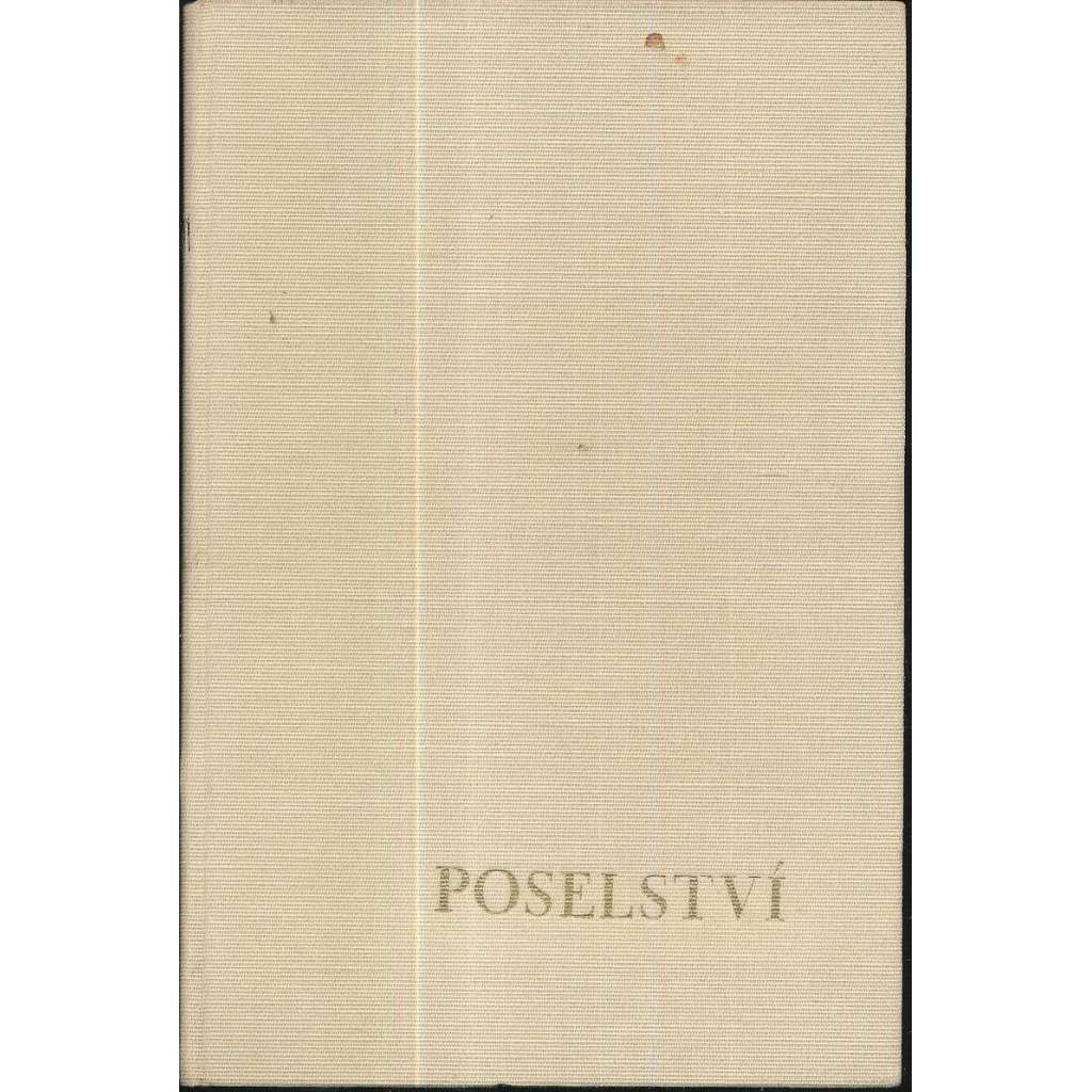 Poselství - Almanach k 25.výročí Družiny literární a umělecké