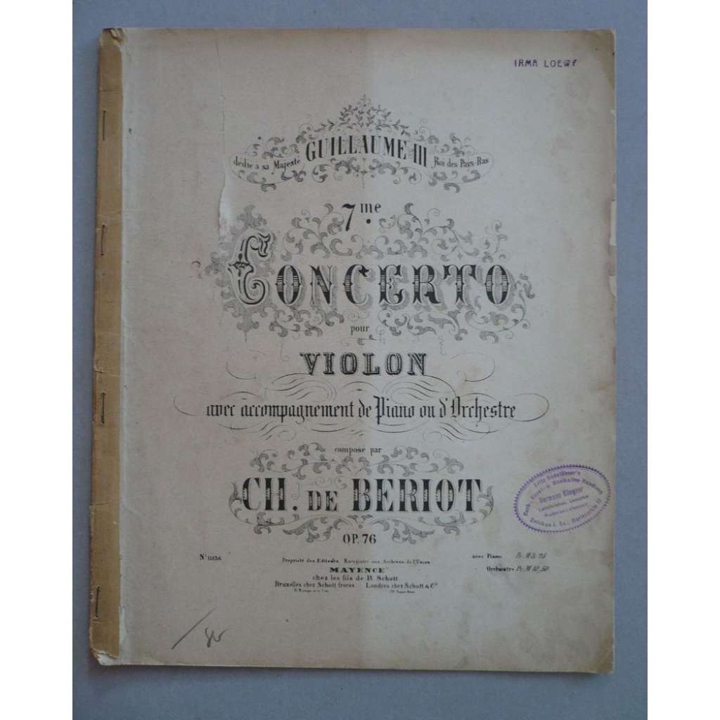 Concerto pour Violon