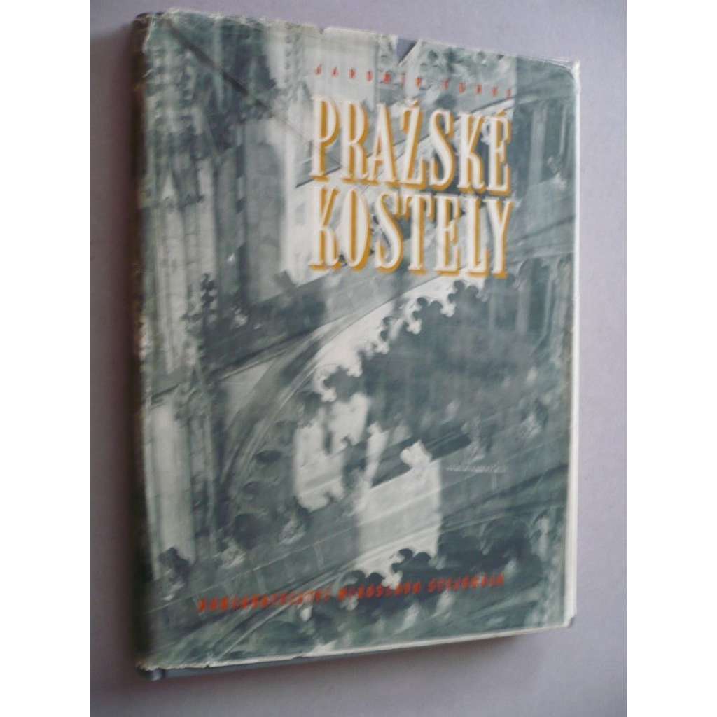 Pražské kostely - Soubor fotografií Jaromír Funke [hlubotisk; architektura barokní a gotická, Praha Malá Strana Staré Město Nové Město Hradčany Pražský hrad]