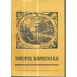 Soupis Komenián (Komenský, Comenius)