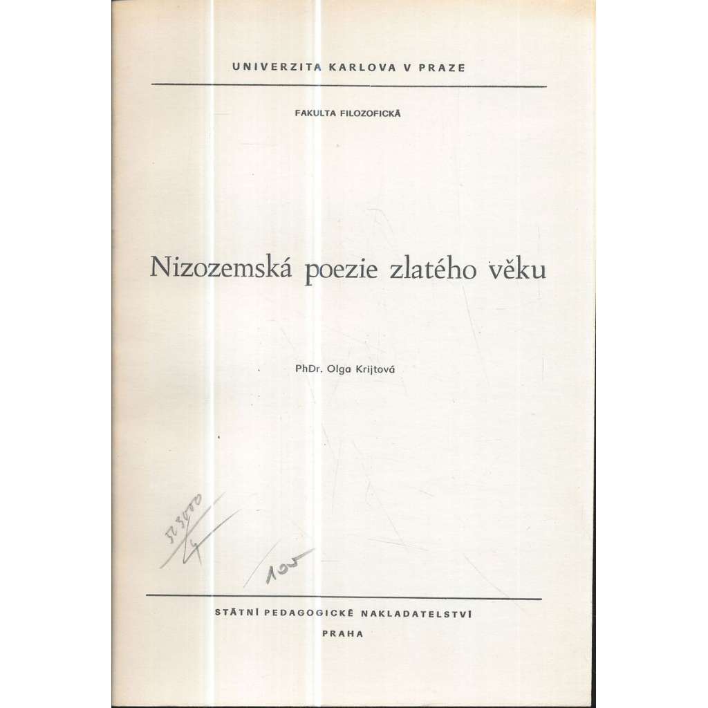 Nizozemská poezie zlatého věku