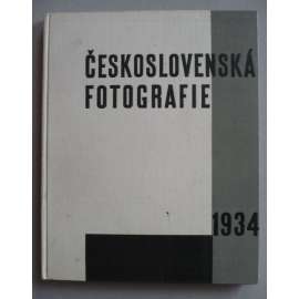 Československá fotografie 1934 (roč. IV) [ročenka českých fotografů, hlubotiskové reprodukce umělecké fotografie, mj. fotografové Drtikol, Funke, Jeníček, Jírů, Plicka, Růžička, Wiškovský ad.]
