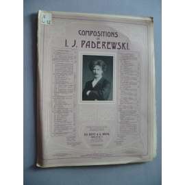 Compositions de I.J.Paderewski. Dances polonaises