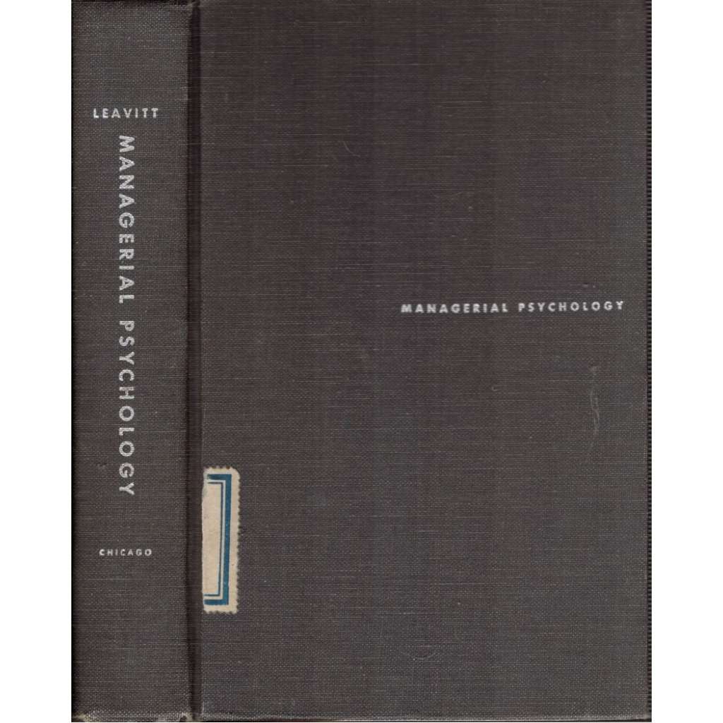 Managerial Psychology (Manažerská psychologie)