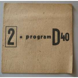 Program D40, číslo 2 (1939-40)