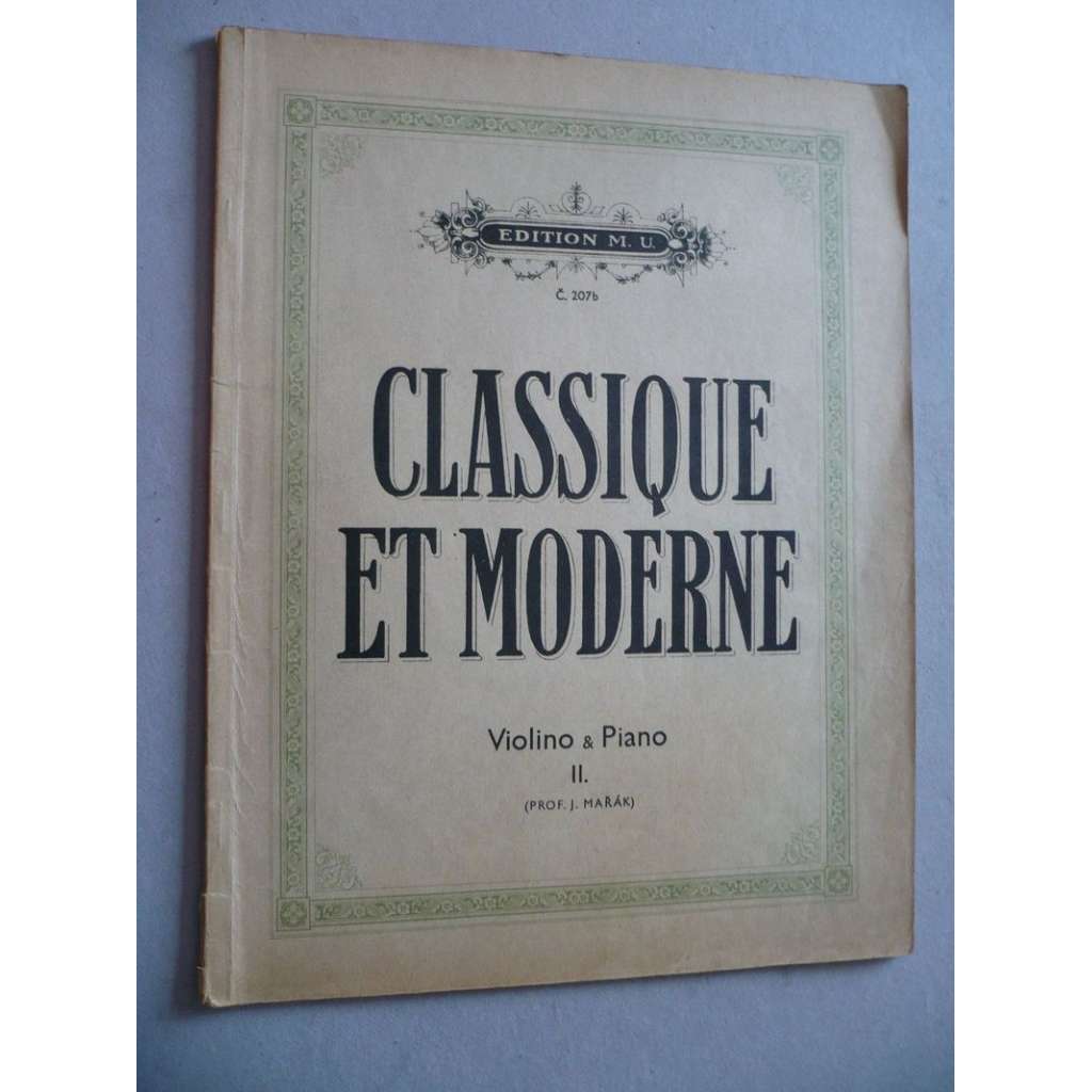 Classique et Moderne. Violine & Piano II.