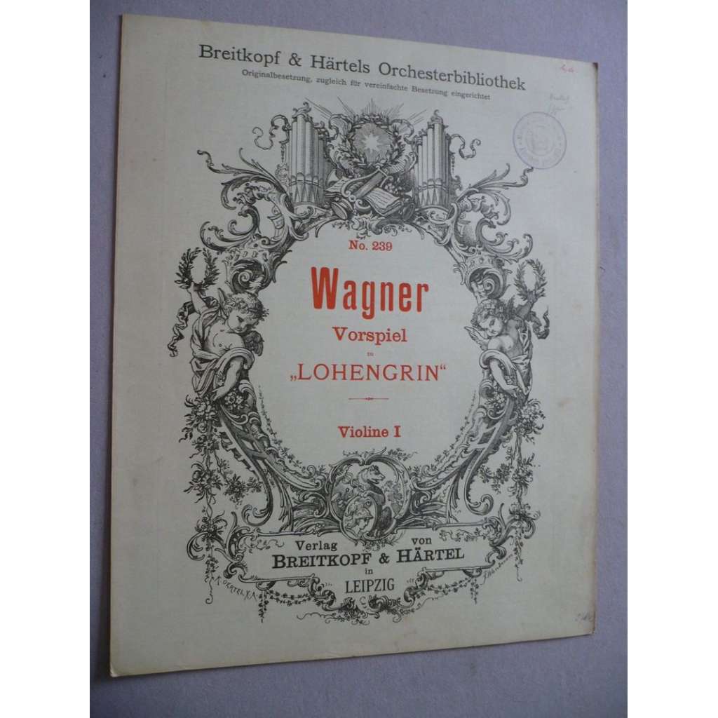 Vorspiel zu "Lohengrin",  Violine I