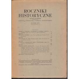 Roczniki Historyczne XVII-1 (Polsko-historie)