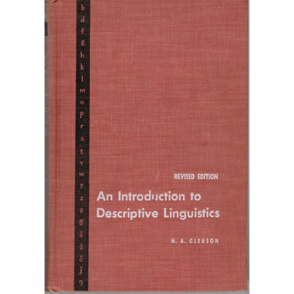 An Introduction to Descriptive Linguistics