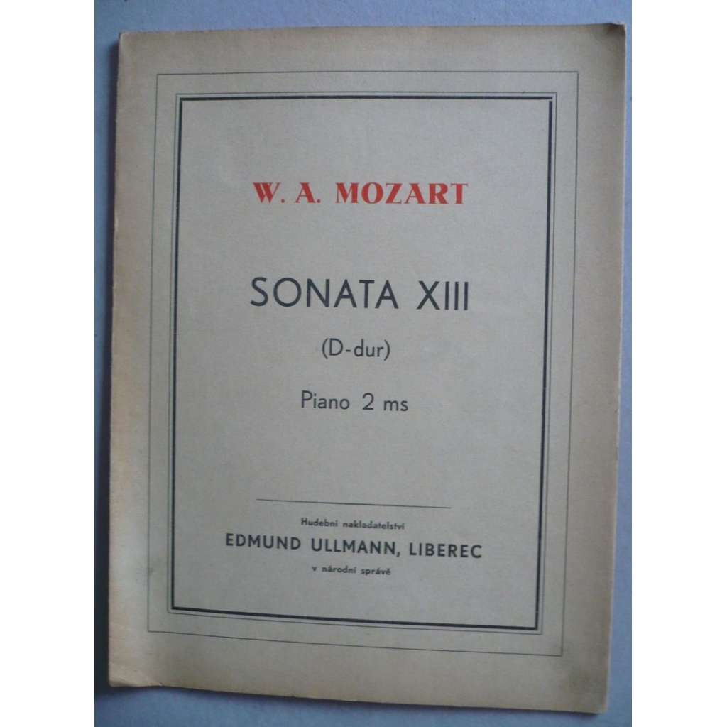 Sonata XIII (D-dur)