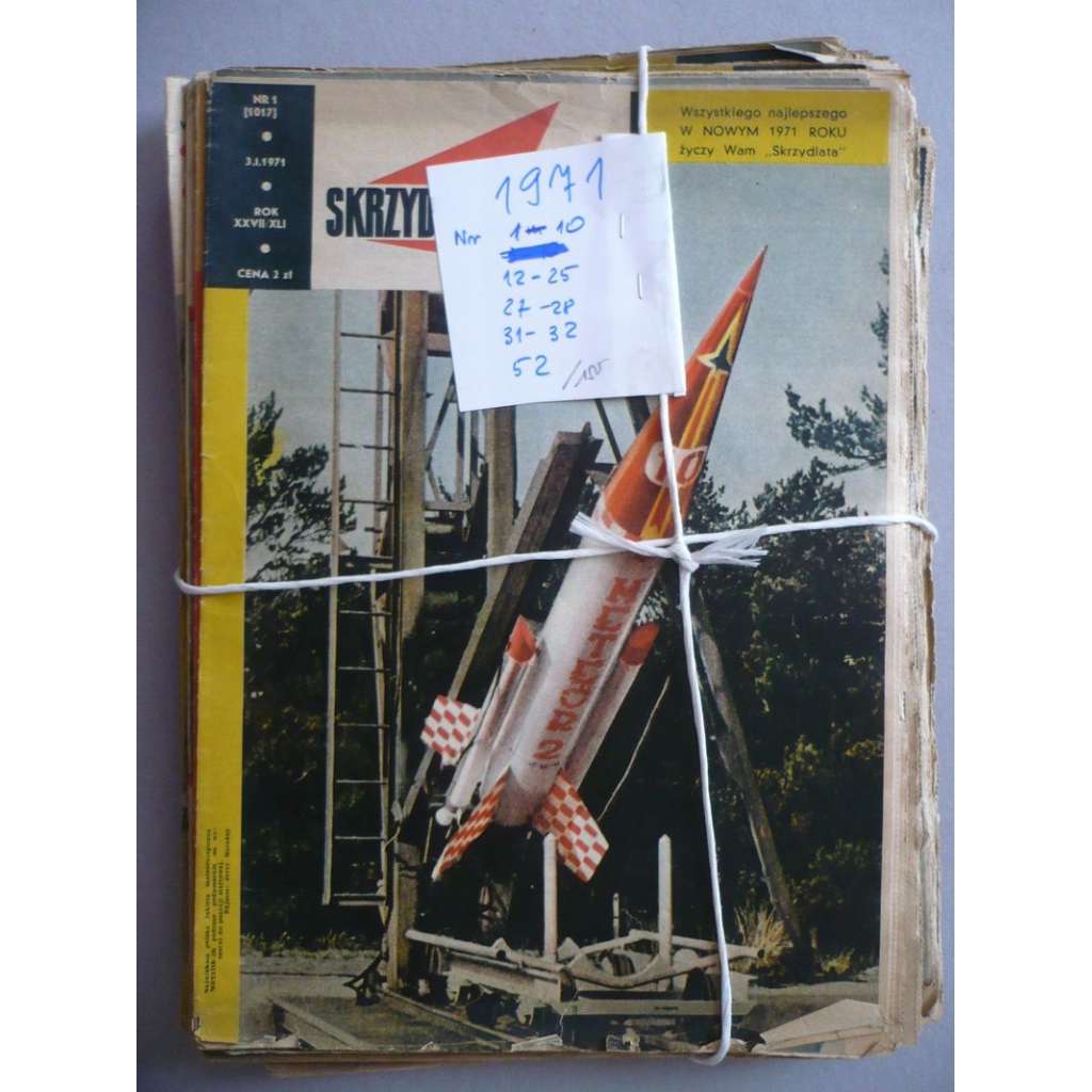 Okřídlené Polsko, roč.1971 (letectví, astronautika), časopis