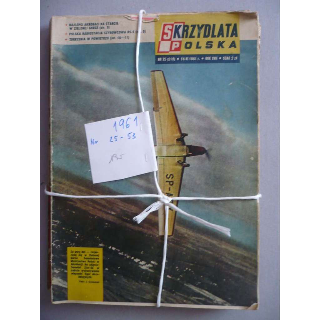 Okřídlené Polsko, roč.1961 (letectví, astronautika), časopis