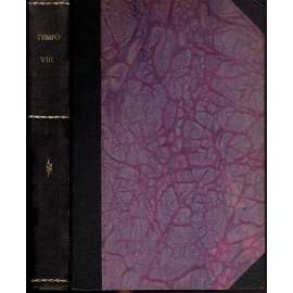 Tempo - Listy Hudební matice, ročník VIII.(1929)