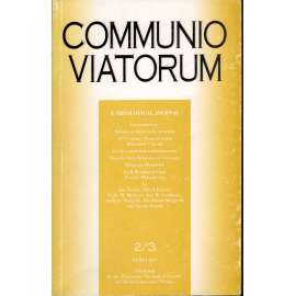 Communio Viatorum 1994-2/3, a Theological Journal