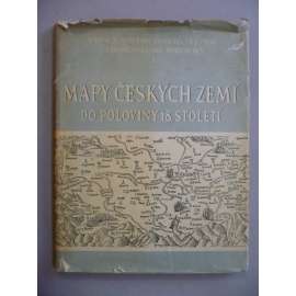 Mapy českých zemí do poloviny 18. století. Vývoj mapového zobrazení území Československé republiky, I. (mapy, kartografie)