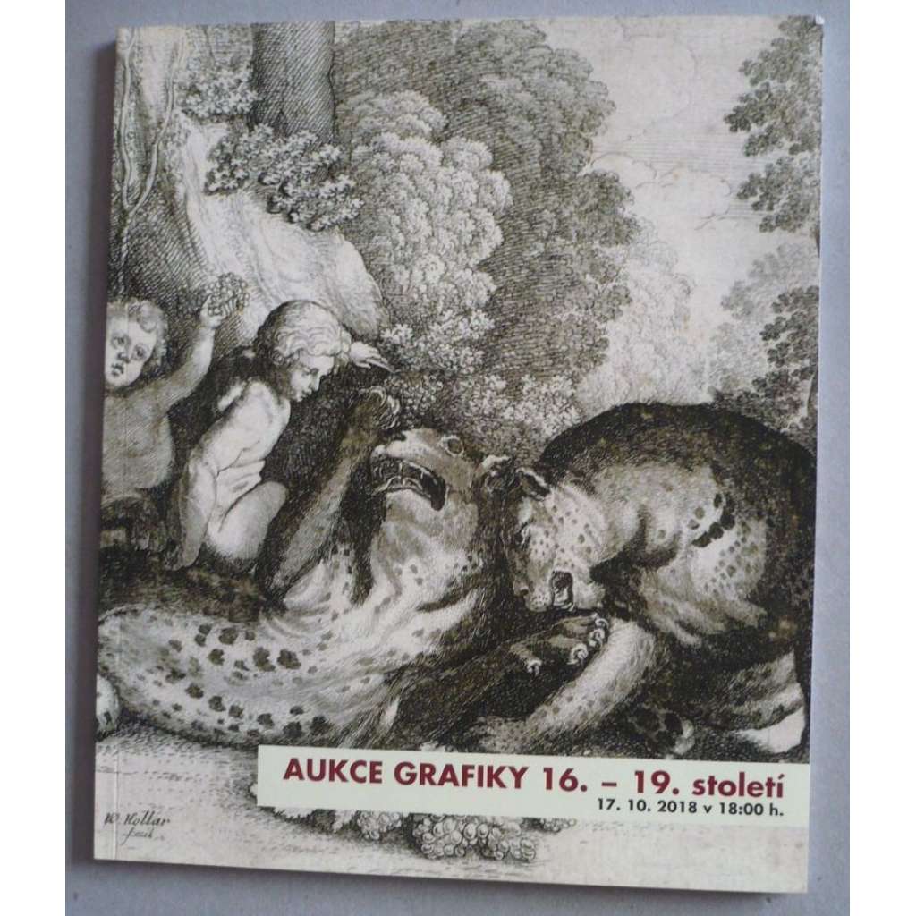 Aukce grafiky 16.-19. století (aukční katalog)