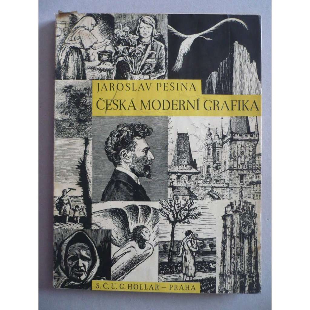 Česká moderní grafika [mj. Konůpek, Josef Čapek, Emil Filla, T.F.Šimon, František Bílek, Rudolf Kremlička ad.]