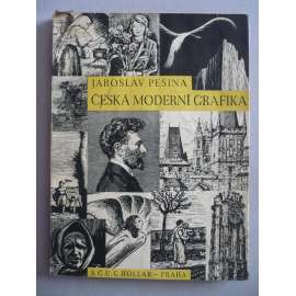 Česká moderní grafika [mj. Konůpek, Josef Čapek, Emil Filla, T.F.Šimon, František Bílek, Rudolf Kremlička ad.]