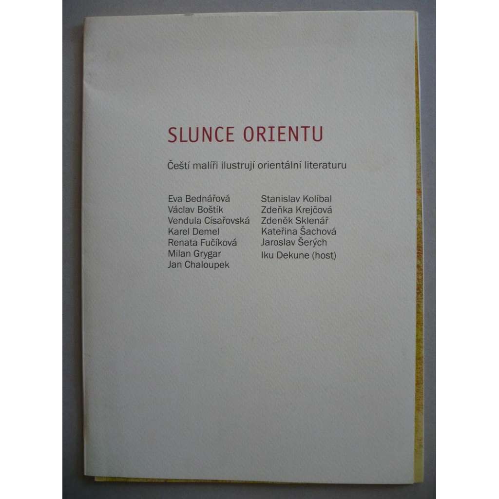 Slunce Orientu