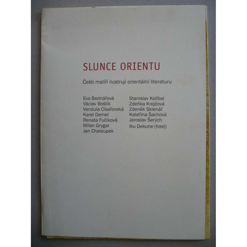 Slunce Orientu