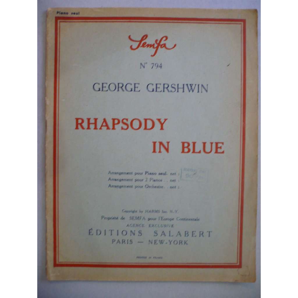 Rhapsody in Blue