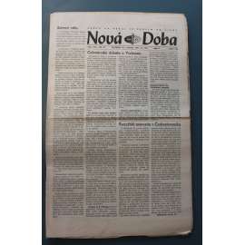 Nová doba 1965-1966, roč. XXV. (noviny, exil - USA, mj. Celonárodní debata o Vietnamu, President o válce ve Vietnamu [L. B. Johnson], Letecký útok na severní Vietnam)