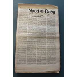 Nová doba 1966, roč. XXVI. (noviny, exil - USA, mj. Presidentovo poselství o stavu unie [L. B. Johnson], Zhoubná cesta ve Vietnamu pro USA, Muž s umělým srdcem zemřel, Výročí Hirošimy, Mnichovský diktát je neplatný)