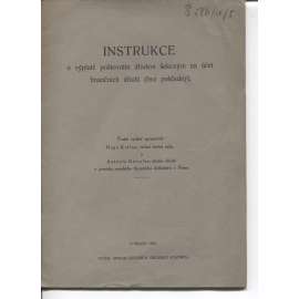 Instrukce o výplatě poštovním úřadem šekovým na účet finančních úřadů (bez pokladny) [pošta, platby, daně]