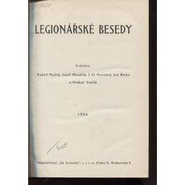 Legionářské besedy. I. ročník, čísla 1.-20./1926