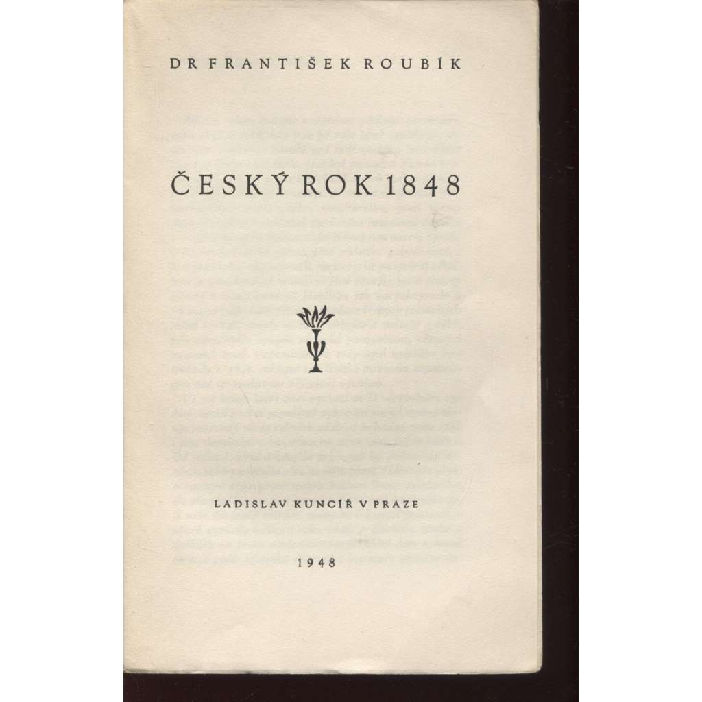 Český rok 1848 [průběh revoluce, Jaro národů, revoluční rok v Čechách i v Evropě, 19. století]