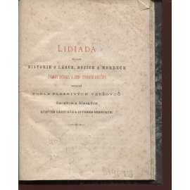 Lidiada. Historie o lásce, bojích a mordech Švandy dudáka a jeho stolové družiny