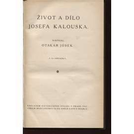 Život a dílo Josefa Kalouska