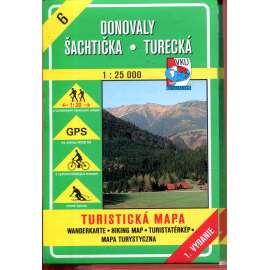 Turistická mapa : Donovaly * Šachtička * Turecká