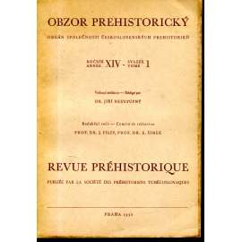 Obzor prehistorický XIV/1-1950