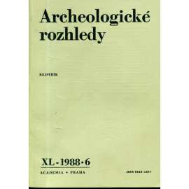 Archeologické rozhledy XL - 1988, č. 6.