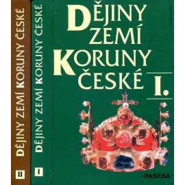 Dějiny zemí Koruny české I. a II. (2 svazky) [učebnice dějepisu, historie Čech a Moravy]