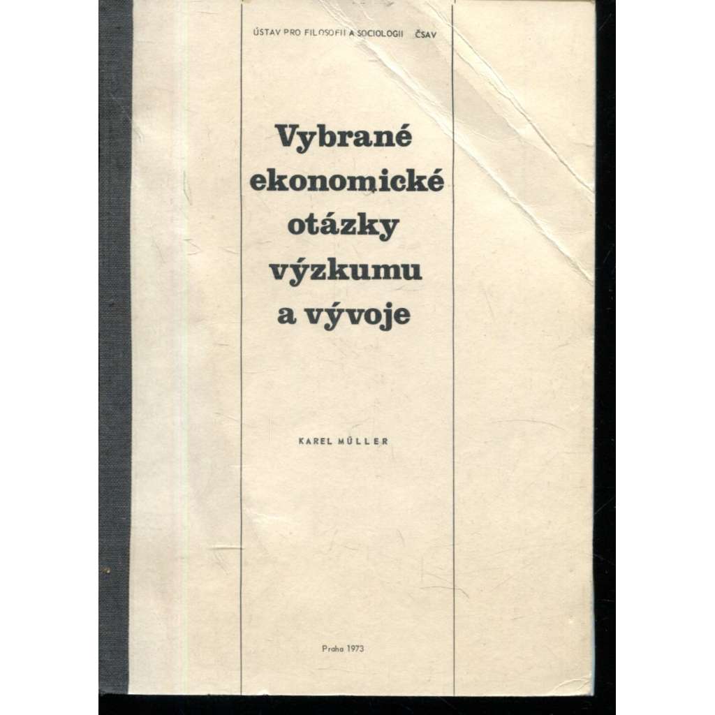 Vybrané ekonomické otázky výzkumu a vývoje