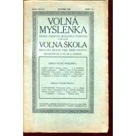 Volná myšlenka, 10/1912-13 (roč. VIII.)