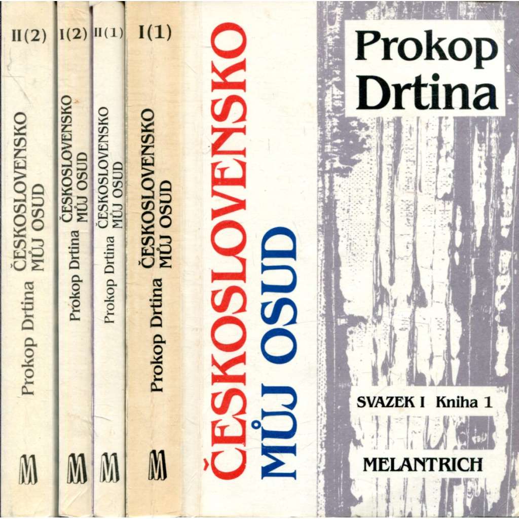 Československo můj osud I. a II. ( 4 svazky)