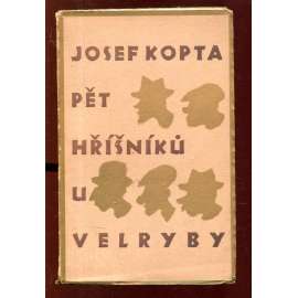 Pět hříšníků U velryby - obálka Josef Čapek