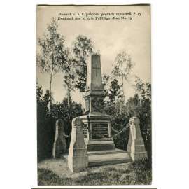 Hradec Králové, pomník práporu polních myslivců
