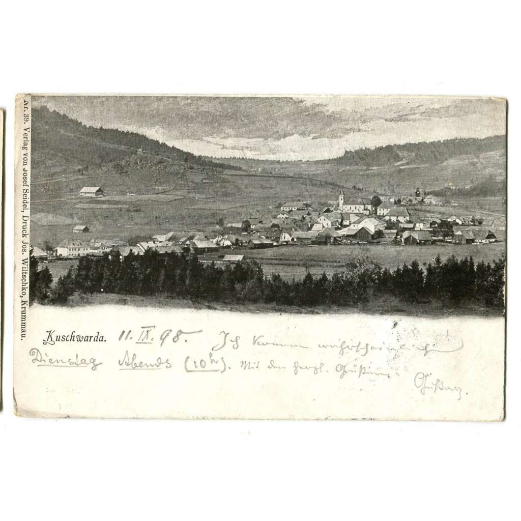 Strážný - Kunžvart, Kuschwarda, Prachatice, Šumava