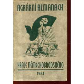 Agrární almanach kraje Německobrodského 1931 (Německý Brod)