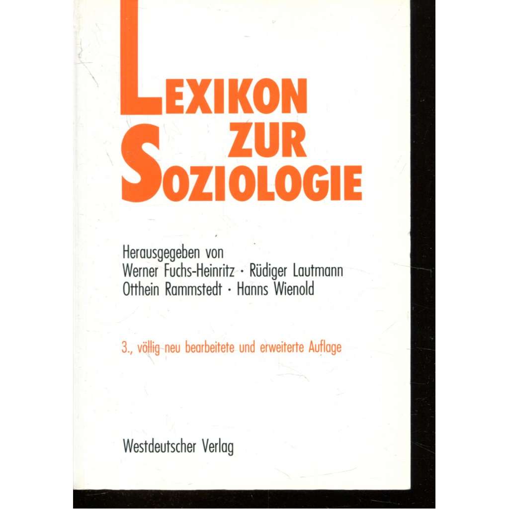 Lexikon zur Soziologie