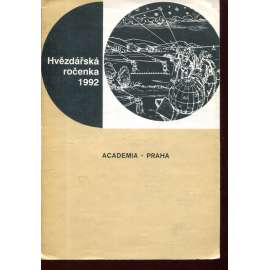 Hvězdářská ročenka 1992, ročník 68   hvězdy ,vesmír