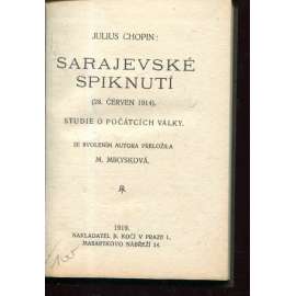 Sarajenské spiknutí (28. červen 1914)
