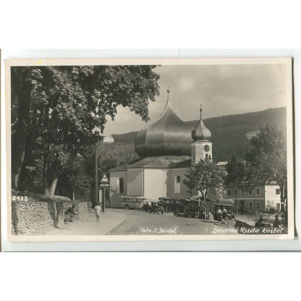 Železná Ruda, Klatovy, Šumava, autobus