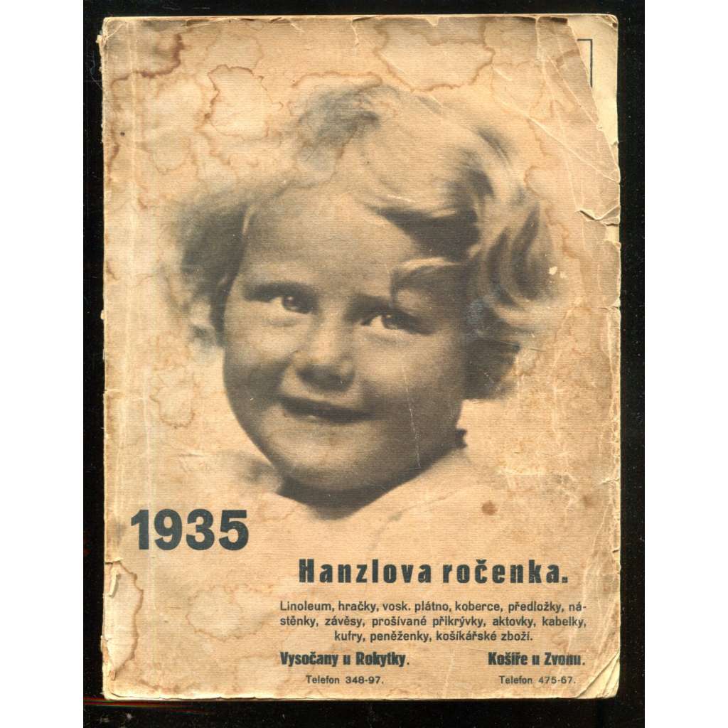Hanzlova ročenka 1935