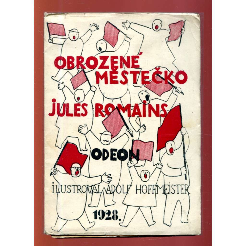 Obrozené městečko (obálka Adolf Hoffmeister)